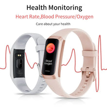 Load image into Gallery viewer, LIGE Amoled Smart Watch Men 2023 Smart Band Women Heart Rate Blood Smartwartch Waterproof Smart Bracelet Sport Fitness Tracker
