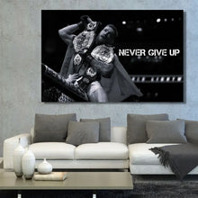 Load image into Gallery viewer, Professional Motivational Boxer, HD Canvas Print Wall Art Poster, Suitable for, Home, Room, Living Room, Gym Decoration