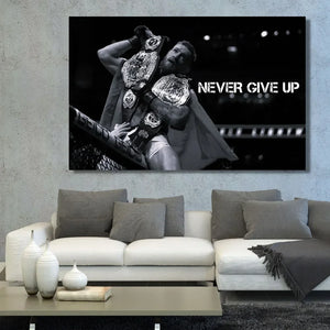 Professional Motivational Boxer, HD Canvas Print Wall Art Poster, Suitable for, Home, Room, Living Room, Gym Decoration