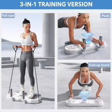 Load image into Gallery viewer, Push Up Board Chest Back Triceps Portable Exercise Workout Station with Timer