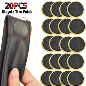 Bicycle Tire Repair Patch Kit - Quick Fix, Glue-Free, 30/20/10PCS Options