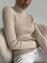Load image into Gallery viewer, Heliar Women Fall Turtleneck Sweater Knitted Soft Pullovers Cashmere Jumpers Basic Soft Sweaters For Women 2024 Autumn Winter