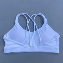 Load image into Gallery viewer, Solid Color soft high strength Women Fitness Bra Tight Sport Top Comprehensive Training Gym Yoga Underwear  Tight With Chest Pad