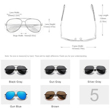 Load image into Gallery viewer, KingSeven Polarized Aviator Sunglasses: Aluminum Frames, UV400 Men&#39;s Eyewear