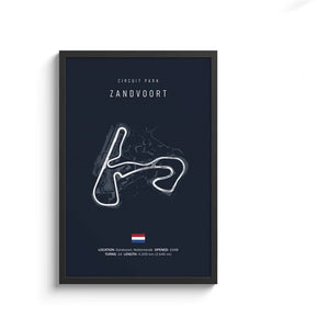 F1 International Track Circuit Canvas Painting – Wall Art