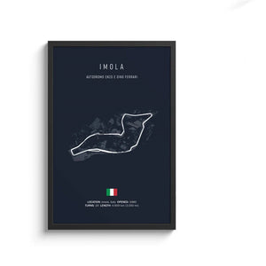 F1 International Track Circuit Canvas Painting – Wall Art