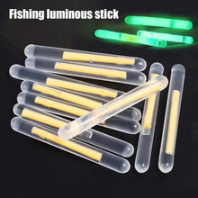 Load image into Gallery viewer, 50/100PCS Firefly Fluorescent Rod Light Fishing Floating Rod Light Dark Luminous Rod Outdoor Fishing Fluorescent Rod Light
