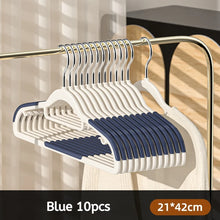 Load image into Gallery viewer, 10Pcs Black/Orange/Grey Multifunctional Wet and Dry Household Hanger Suitable for Hanging Clothes Bedroom Wardrobe Anti-Slip