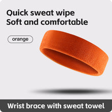 Load image into Gallery viewer, 1 PC Towel cloth Headband Sweat Bandage Sport Head Hair Band Workout Tennis Fitness Jog Basketball Running Sweatband Women Men
