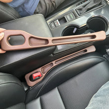 Load image into Gallery viewer, 2pcs Car Seat Gap Filler Leak Proof Crevice Storage Organizer Universal Fit Between Seats Console Auto Interior Accessories