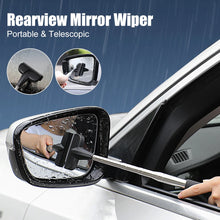 Load image into Gallery viewer, Telescopic Window Cleaning Tool Car Mirror Squeegee Extendable Handle Wiper