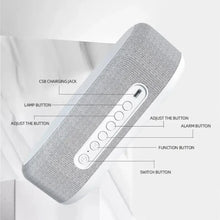 Load image into Gallery viewer, Alarm Clock Wireless Chargers Pad Phone Bedroom Lamp Night Light Desk Thermometer For iPhone 17 16 15 14 13 Fast Charging Dock