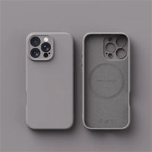 Load image into Gallery viewer, Luxury Liquid Silicone For Magsafe Case For iPhone 17 Air 16 Plus 15 14 13 12 Pro Max 17Pro Wireless Charging Skin Smooth Cover