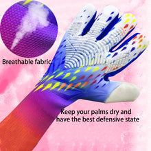 Load image into Gallery viewer, Soccer Goalkeeper Goalie Gloves for Youth and Adult,Anti-Slip Soccer Gloves, Super Grip,Football Goalie Gloves with Size 6/7/8/9