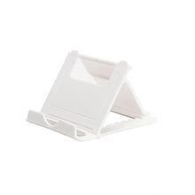 Load image into Gallery viewer, Mini Adjustable Creative Portable Universal Folding Plastic Phone Holder Tablet Computer Stand For ipad iPhone Samsung Xiaomi