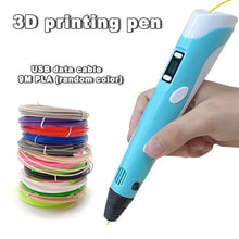 Load image into Gallery viewer, USB 3D Printing Pen with 9M PLA Filament - DIY Drawing Art Tools for Kids &amp; Gifts