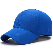 Load image into Gallery viewer, COKK Summer Baseball Cap Quick Drying Outdoor Sports Cap Travel Leisure Sun Hat Women Men Unisex Sunshade Breathable Casual Bone