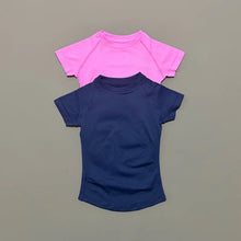 Load image into Gallery viewer, HISTELLO Impact Short Sleeve Top Seamless Yoga Leotard Clothing Women Running Sports T Shirt Workout Shirts Fitness Sports Vest