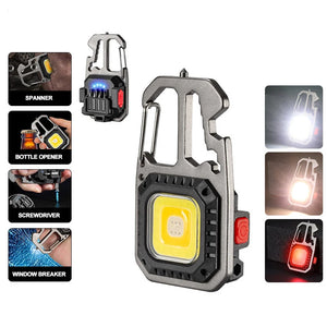 Ultra Small Mini LED Keychain Flashlight Strong Portable Pocket Light