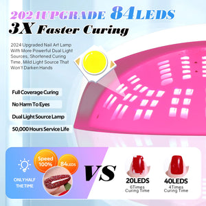 :Pro 84LED Lamp! Gel Polish Dryer, 4 Timers