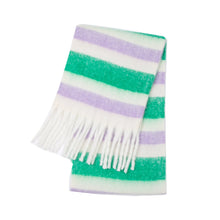 Load image into Gallery viewer, 2025 Winter Thick Warm Scarf Women Cashmere Shawl and Wraps Pashmina Neckerchief Bufanda Female Rainbow Hairy Tessel Echarpe New