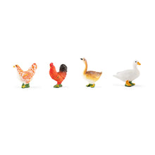 Load image into Gallery viewer, 12PCS Farm Animal Figurine Set – Mini Duck, Horse, Chicken, Cow Toys for Kids