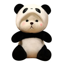 Load image into Gallery viewer, Kawaii Panda Plush Toy - Soft Stuffed Bear Transforming Animal Doll