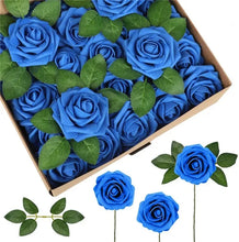 Load image into Gallery viewer, Foam Artificial Roses - 15/25/100pcs Fake Flowers for Wedding, Party &amp; Gift Décor