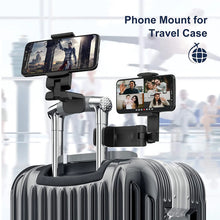 Load image into Gallery viewer, Airplane Travel Phone Holder Stand Mount Desk 360 Rotate Foldable Travel Desk lazy Car Seat Flying Holder For 4.7-6.9 inch phone