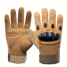Load image into Gallery viewer, Men's Tactical Military Gloves Anti-Slip Color Bullet Air Gun Shooting Soldier Combat Bicycle All-Finger Gloves