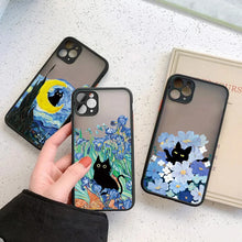 Load image into Gallery viewer, Oil Painting Van-Gogh Cat Case For Samsung Galaxy S25 S24 S23 S22 Ultra S21 FE A16 A14 A52 A15 A35 A13 A53 A55 A34 A54 4G Cover