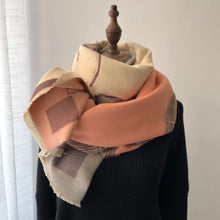 Load image into Gallery viewer, NEW Luxury Winter Thick Warm Scarf Women Cashmere Shawl and Wraps Pashmina Neckerchief Bufanda Female Long Tessel Echarpe 2024