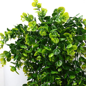 Artificial Hanging Plants – Faux Eucalyptus Leaf Greenery Vine (UV Resistant)