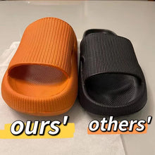 Load image into Gallery viewer, Women Thick Platform Cloud Slippers Indoor Home Eva Soft Sole Pillow Slides Sandals Woman 2025 Summer Non Slip Beach Flip Flops