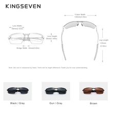 Load image into Gallery viewer, KingSeven 2023 Polarized Aluminum Sunglasses UV400 Men&#39;s Driving Glasses