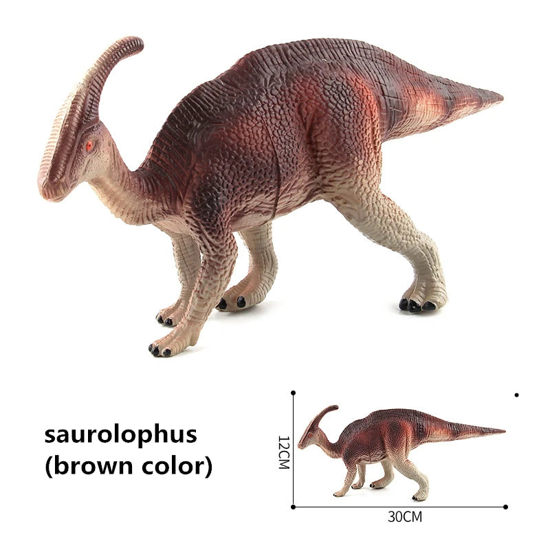 High Quality PVC Jurassic Dinosaur Action Figures – T-Rex & Brachiosaurus Toy Model for Kids