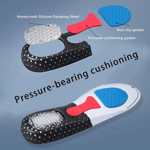 Silicone Sports Insoles | Arch Support & Gel Running Inserts | Men’s & Women’s Footwear