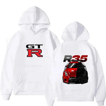 Load image into Gallery viewer, GTR R35 Streetwear Hoodie – Japanese Sportscar Inspired Sweatshirt