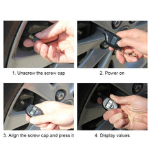 Load image into Gallery viewer, Digital Car Tire Pressure Gauge LCD Auto Motorcycle Safety Alarm Air Tester