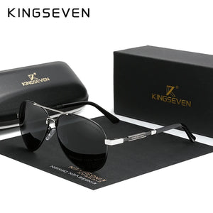 KingSeven Photochromic Sunglasses - Polarized Aluminum Frame Driving Glasses