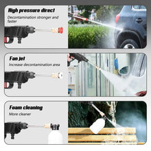Load image into Gallery viewer, 2 Battery Portable Cordless Car High Pressure Washer Jet Water Wash Cleaner Gun