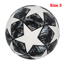 Load image into Gallery viewer, Standard Soccer Ball Professional Outdoors Sports Match Balls Training Seamless Football High Quality PU Material Size 5 Size 4