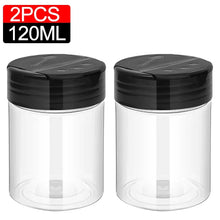 Load image into Gallery viewer, 10/1PCS Clear Spices Bottle Salt Pepper Shakers Plastic Barbecue Seasoning Jars Condiment Box Home Kitchen Powder Storage Can