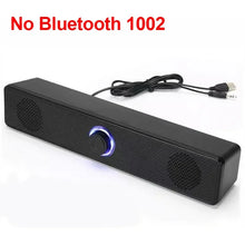 Load image into Gallery viewer, PC Soundbar – Wired &amp; Wireless Bluetooth USB Powered Speaker for TV, PC, Laptop, Gaming