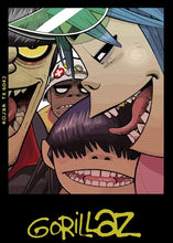 Load image into Gallery viewer, Virtual Anime Rock Band Gorillaz Poster Modern Music Album Cover Canvas Painting Wall Art for Club Living Room Home Decor Mural