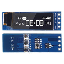 Load image into Gallery viewer, 0.91&quot; OLED Display! White, I2C, SSD1306, Arduino (