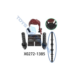Load image into Gallery viewer, Action Figure Accessories Set – Shield, Weapons, Hair, Legs, MOC Bricks Toys X0272