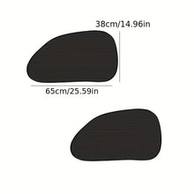 Load image into Gallery viewer, 2pcs Car Black Mesh Tilt Shield Sunshade for Windshield Side Windows