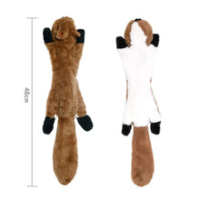 Load image into Gallery viewer, New 45cm Simulated Animal Holster No Stuffing with Squeakers Dog Chew Toy Durable Plush Crinkle Pet Squeak Toys Pet Supplies