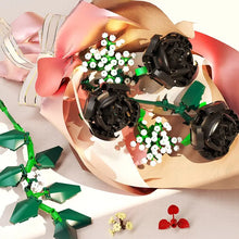 Load image into Gallery viewer, 3D Flower Bouquet Building Blocks Kit - Educational DIY Toy, Romantic Gift